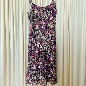 Floral Slip Dress, Cinnamon Girl, Small